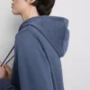 Essential Hoodie mit durchgehendem Reissverschluss