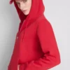 Essential Hoodie mit durchgehendem Reissverschluss