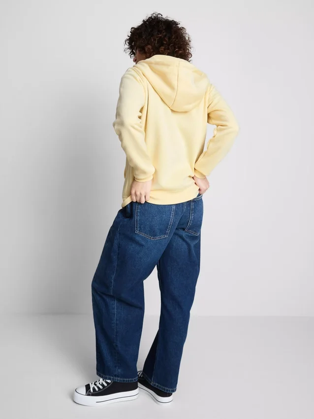 Essential Hoodie mit durchgehendem Reissverschluss