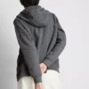 Essential Hoodie mit durchgehendem Reissverschluss