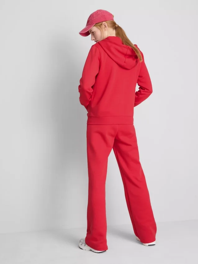 Essential Hoodie mit durchgehendem Reissverschluss