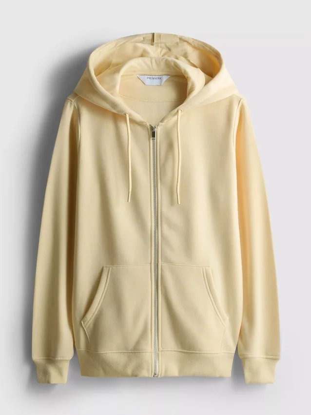 Essential Hoodie mit durchgehendem Reissverschluss