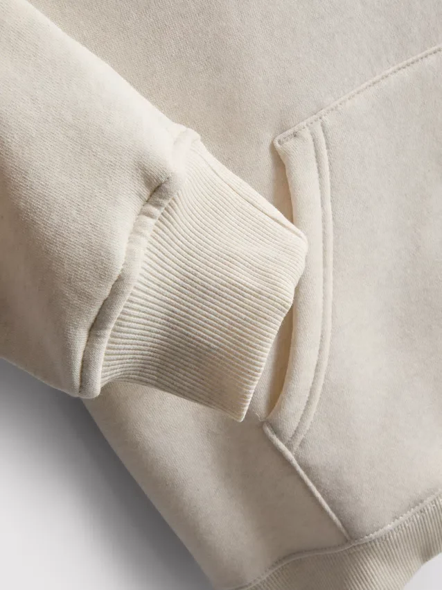 Essential Hoodie mit durchgehendem Reissverschluss