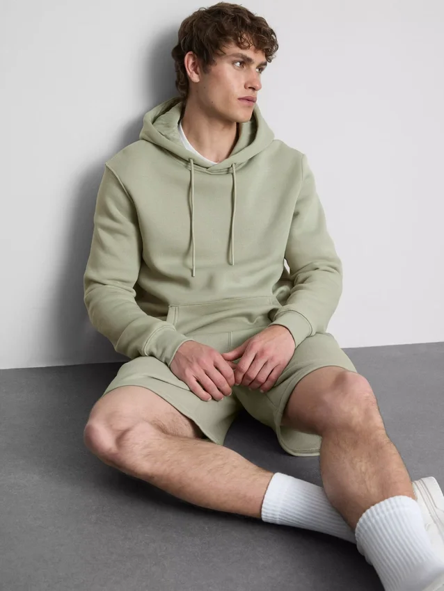 Essential Kapu-Hoodie mit Kordelzug