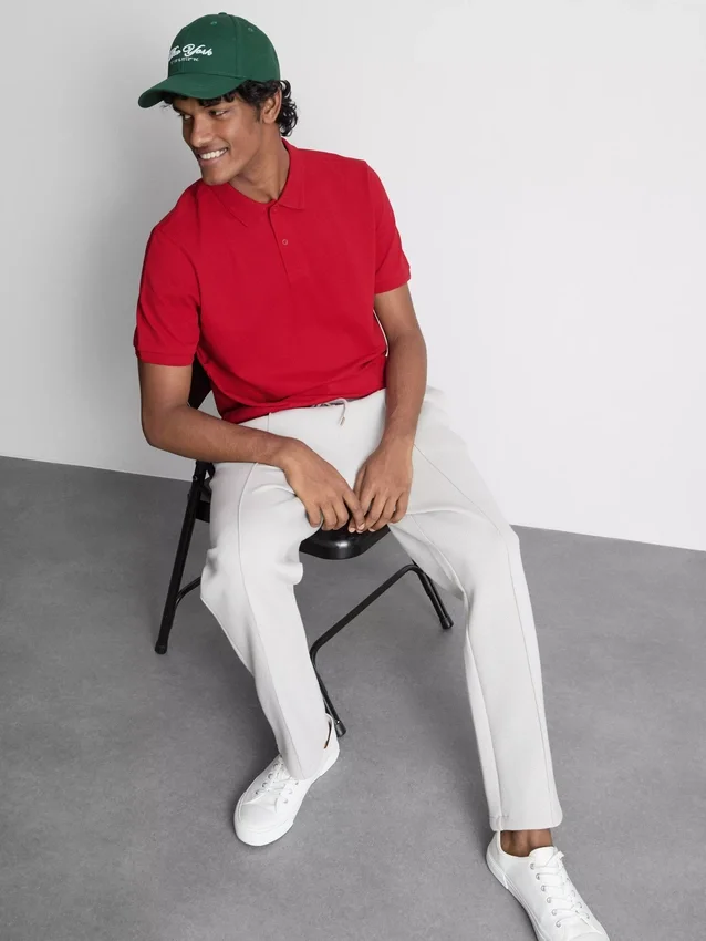 Essential Stretch-Polohemd