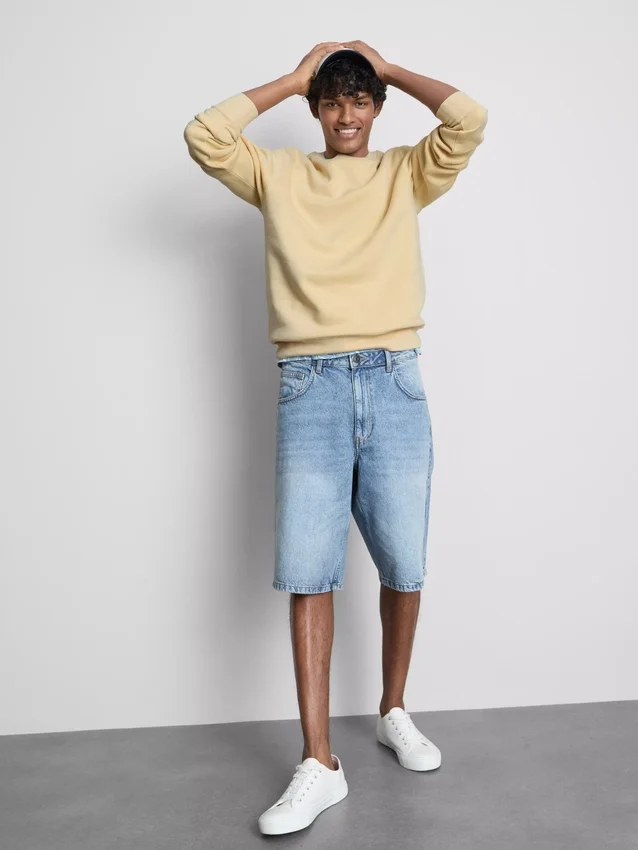 Essential Sweatshirt mit Rundhalsausschnitt