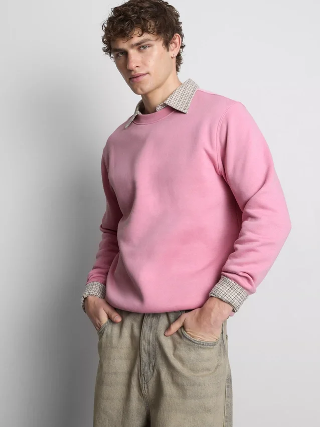 Essential Sweatshirt mit Rundhalsausschnitt