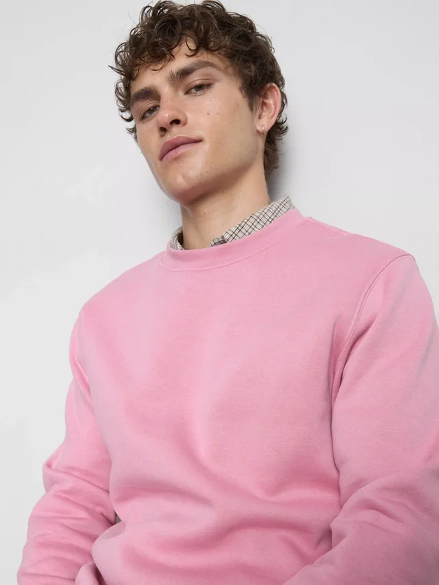 Essential Sweatshirt mit Rundhalsausschnitt