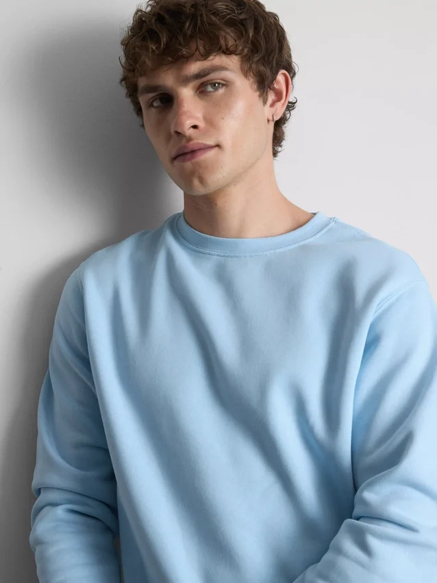 Essential Sweatshirt mit Rundhalsausschnitt
