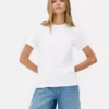 Essential T-Shirt mit kurzen Ärmeln und Rundhalsausschnitt