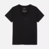 Essential T-Shirt mit V-Ausschnitt
