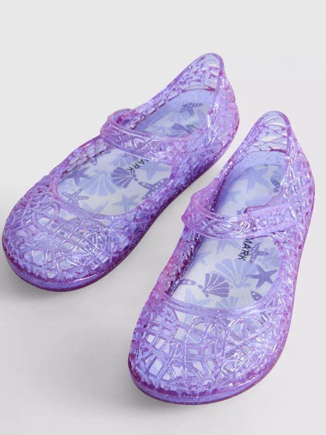 Flache Schuhe aus Jelly