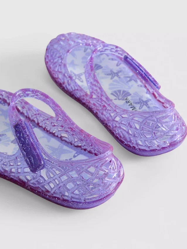 Flache Schuhe aus Jelly