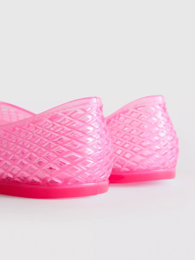Flache Schuhe aus Jelly