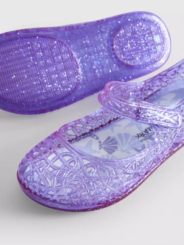 Flache Schuhe aus Jelly