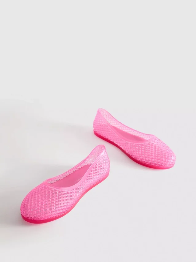 Flache Schuhe aus Jelly