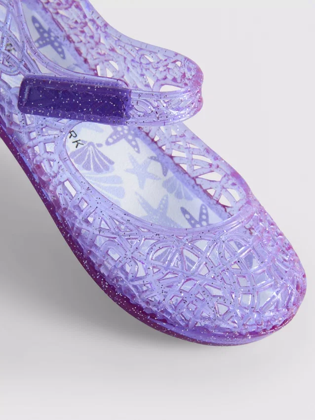Flache Schuhe aus Jelly