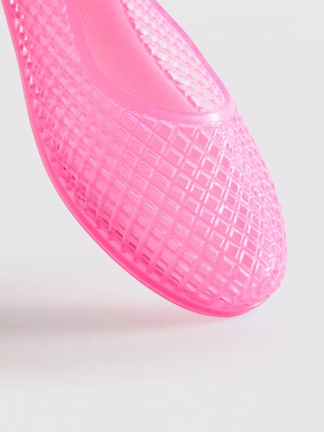Flache Schuhe aus Jelly