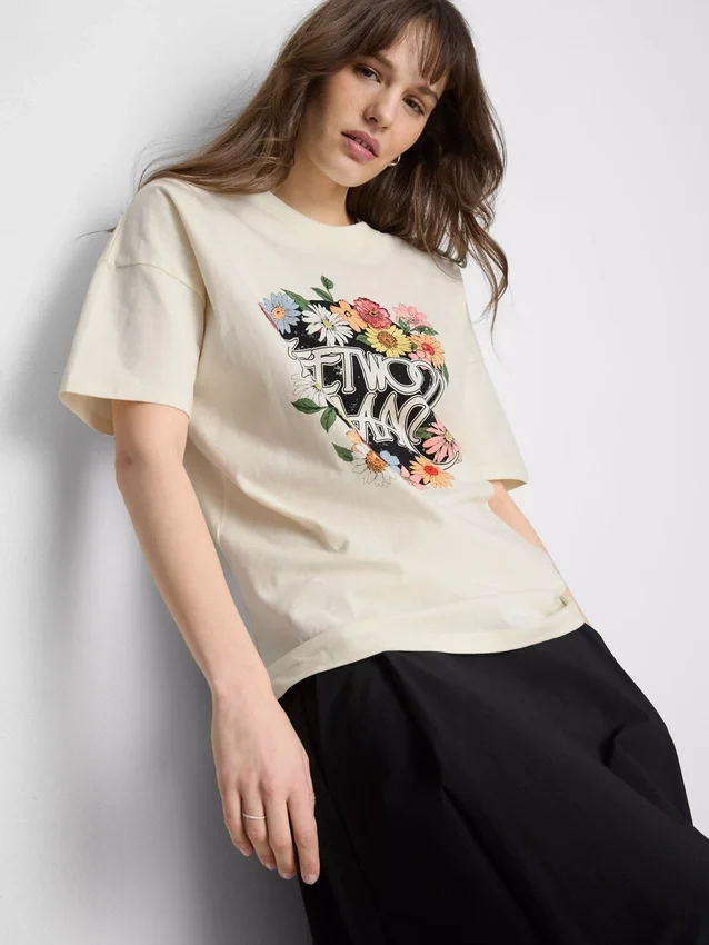 Fleetwood Mac – Lässiges Baumwoll-T-Shirt mit Aufdruck