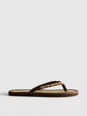 Flip-Flops im Seegras-Look