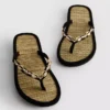 Flip-Flops im Seegras-Look