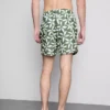 Floral swim shorts with drawstring