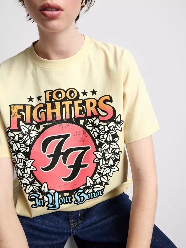 Foo-Fighters-T-Shirt mit Album-Motiv