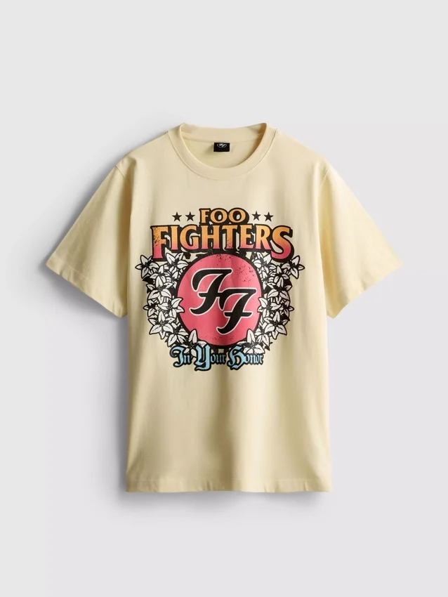 Foo-Fighters-T-Shirt mit Album-Motiv