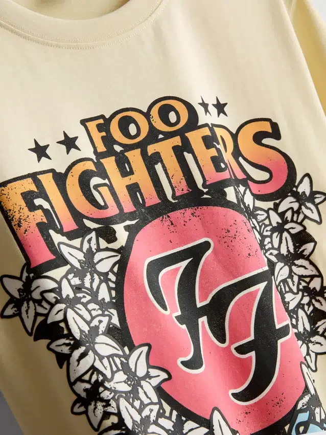 Foo-Fighters-T-Shirt mit Album-Motiv
