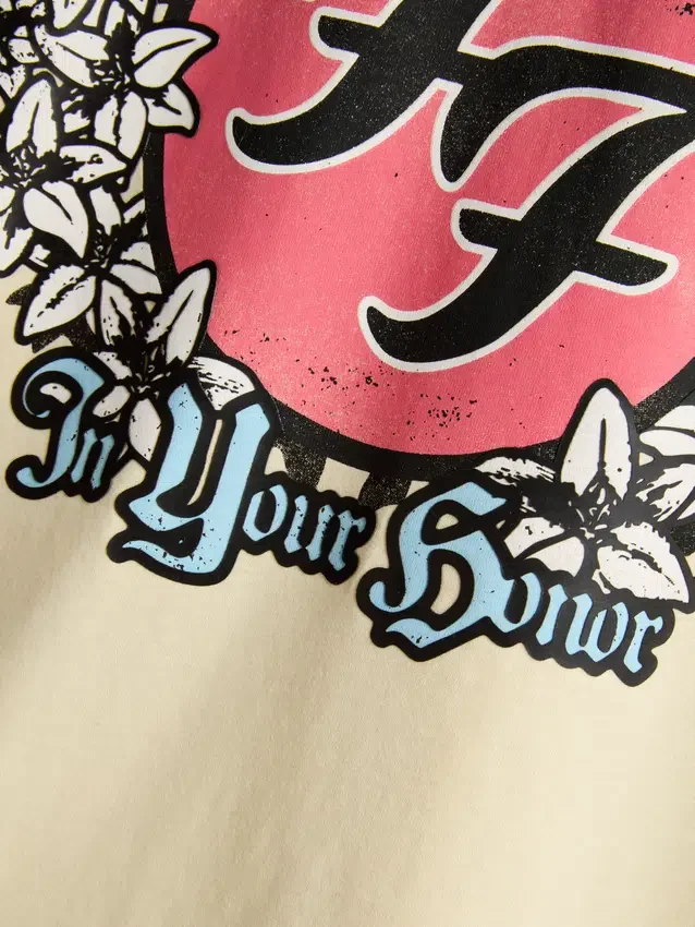Foo-Fighters-T-Shirt mit Album-Motiv