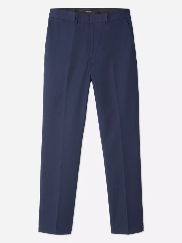 Formelle Twill-Hose in Slim-Fit-Passform