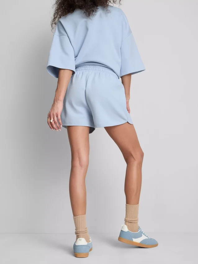 Freizeitshorts aus baumwollreichem Stoff im NYC-Stil