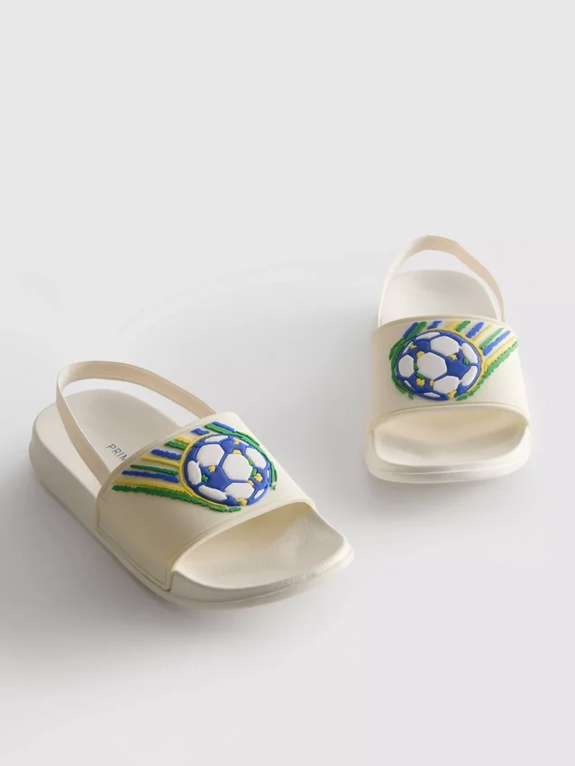 Fussball-Slider-Sandalen