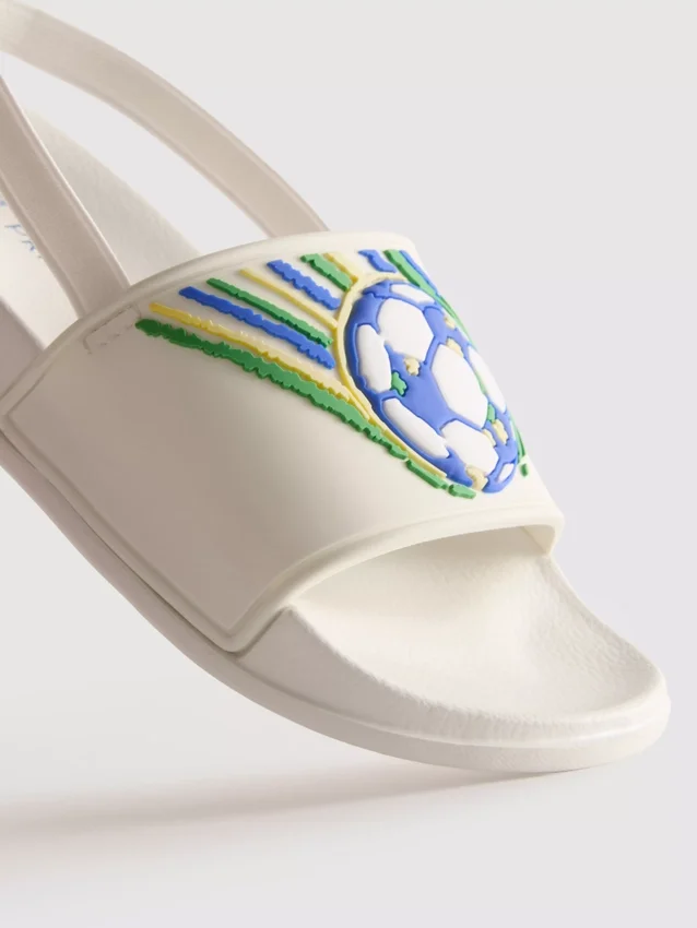 Fussball-Slider-Sandalen