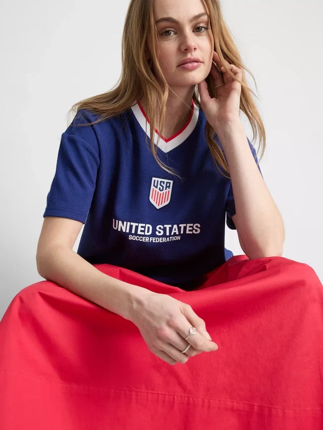 Fussballtrikot aus Baumwolle des US-Fussballverbands