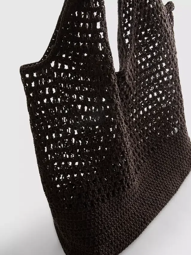 Gehäkelte Strandtasche