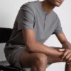Gekarierte kurze Schlafanzug-Shorts