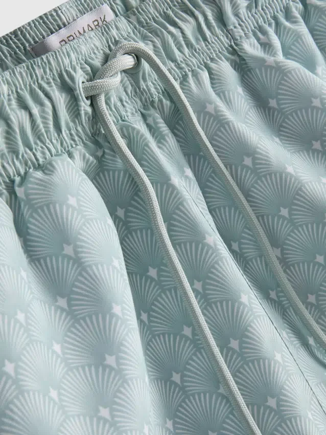 Geometrische Fächer-Shorts