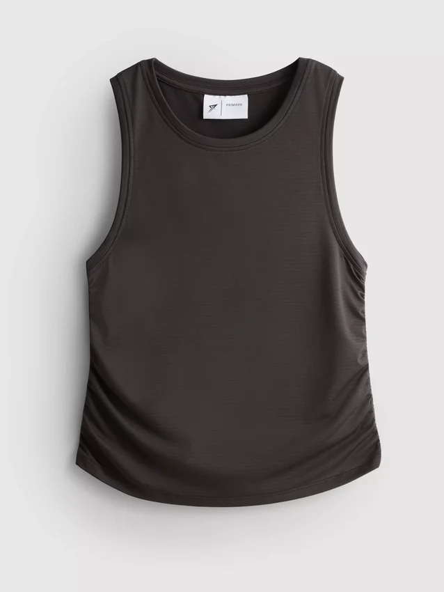 Gerafftes Performance-Tanktop