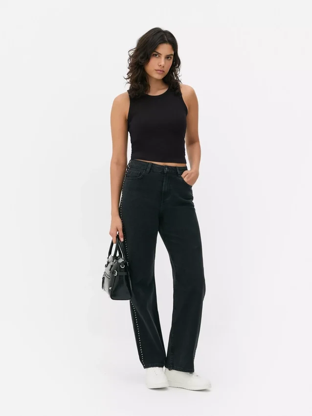 Geripptes Racerback-Tanktop