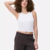 Geripptes Racerback-Tanktop