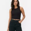 Geripptes Racerback-Tanktop