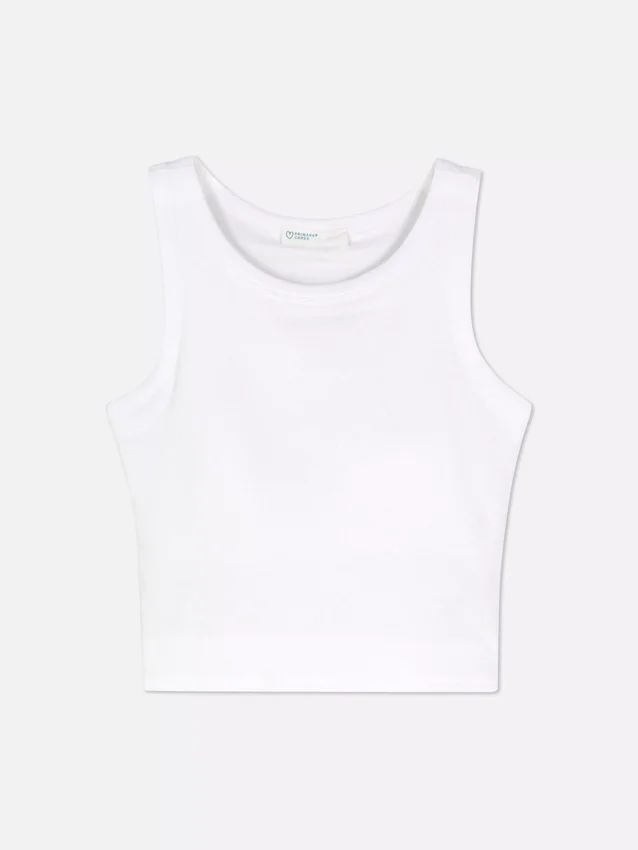 Geripptes Racerback-Tanktop