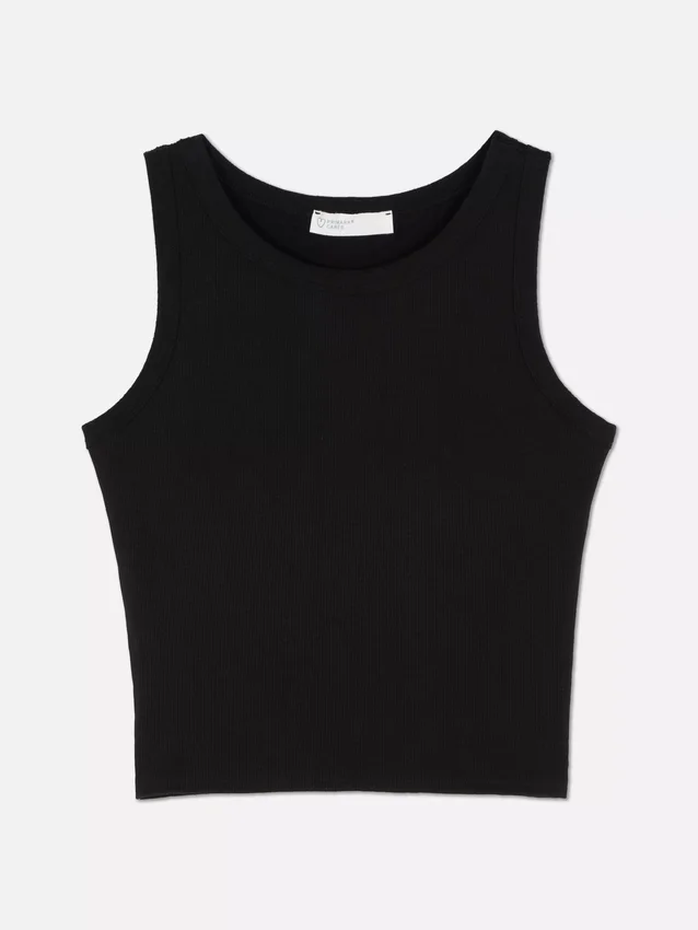 Geripptes Racerback-Tanktop