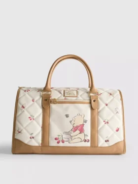Gesteppte Wochenendtasche von Disney mit Winnie-Puuh-Motiv