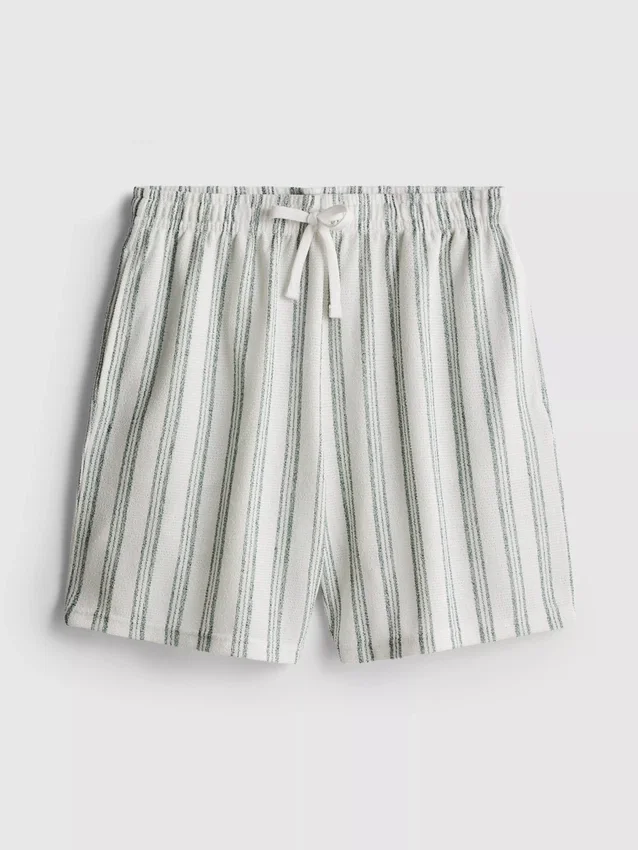 Gestreifte Schlafanzug-Shorts