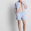 Gestreifte Schlafanzug-Shorts
