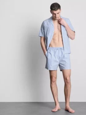 Gestreifte Schlafanzug-Shorts