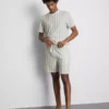 Gestreifte Schlafanzug-Shorts