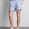 Gestreifte Schlafanzug-Shorts